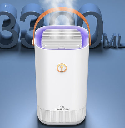 3L Portable Dual Nozzle Humidifier Usb Silent