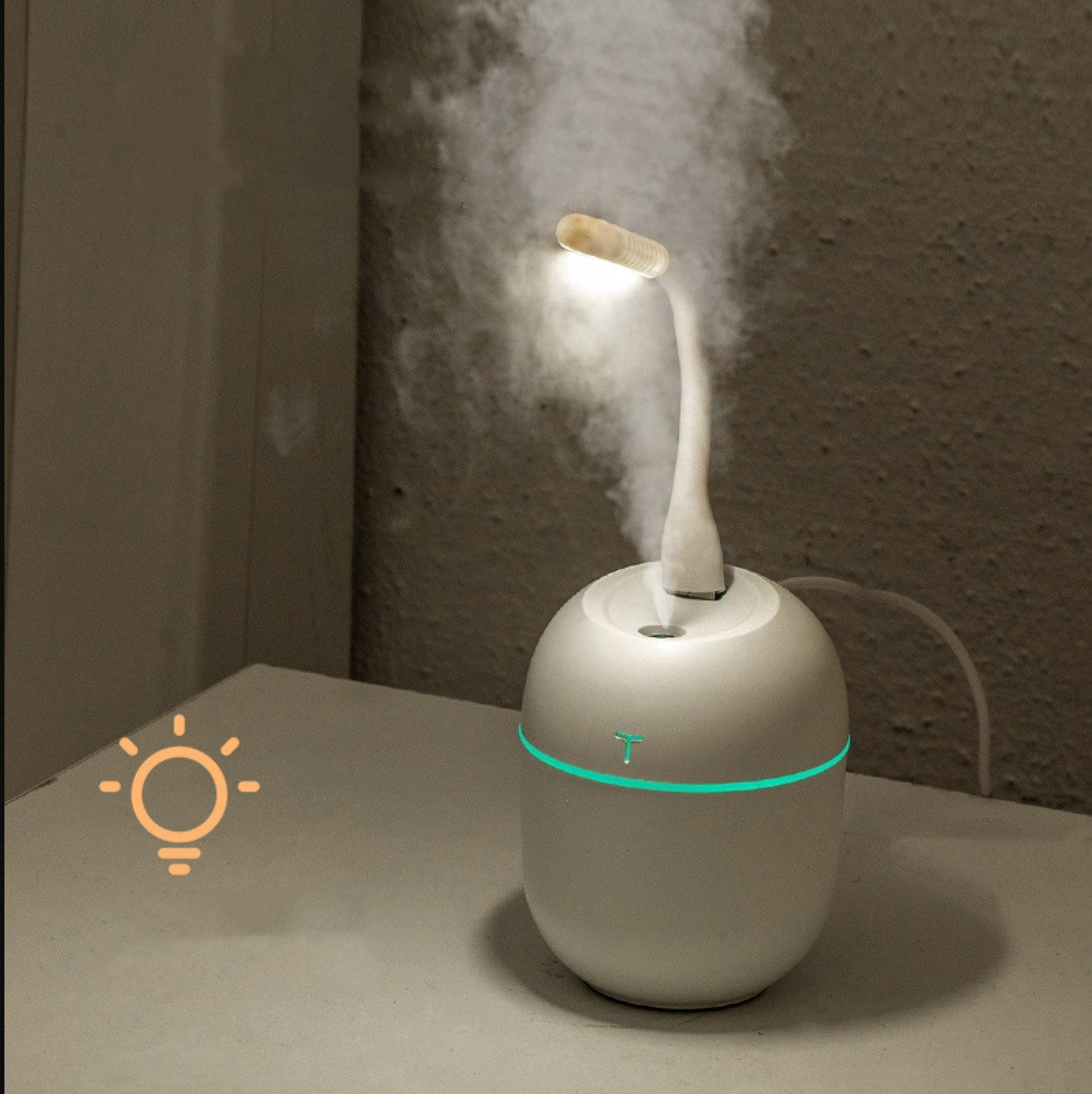 Easter egg small household bedroom mute large spray USB humidifier