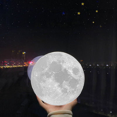 3D Printing Moon Night Table Lamp Chinese Valentine's Day Gift